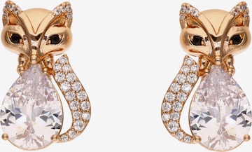 faina - Pendientes en oro: frente