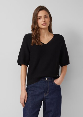 s.Oliver Trui in Zwart: voorkant