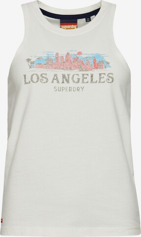 Superdry Top in White: front