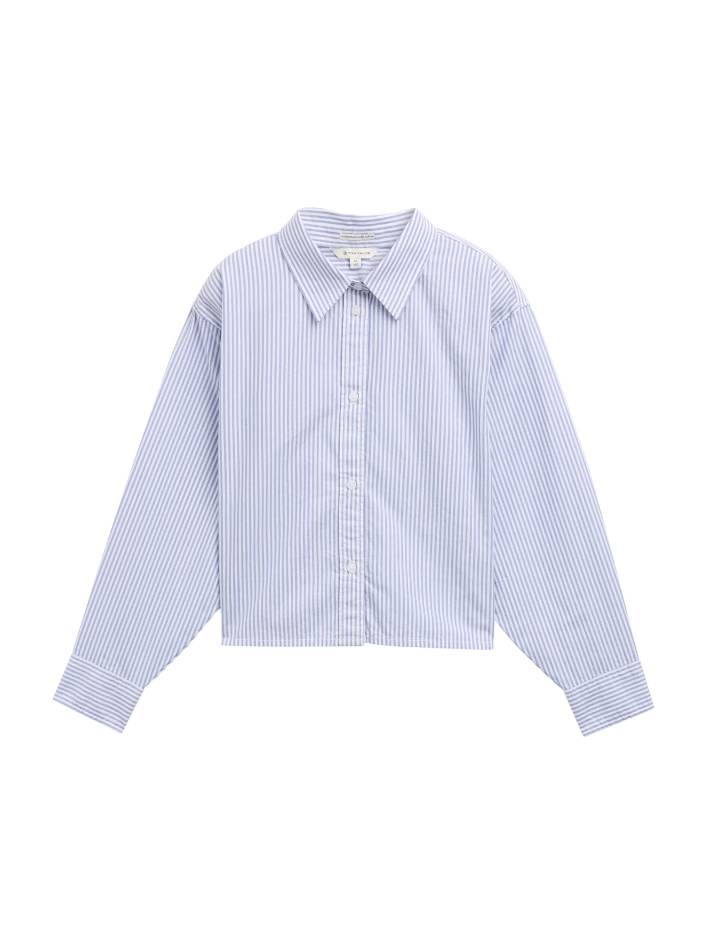 TOM TAILOR Pusero värissä sininen: etupuoli