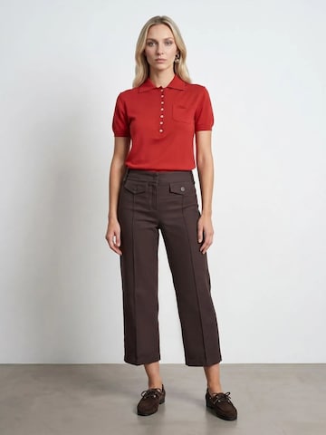 Wide leg Pantaloni di Dilvin in marrone