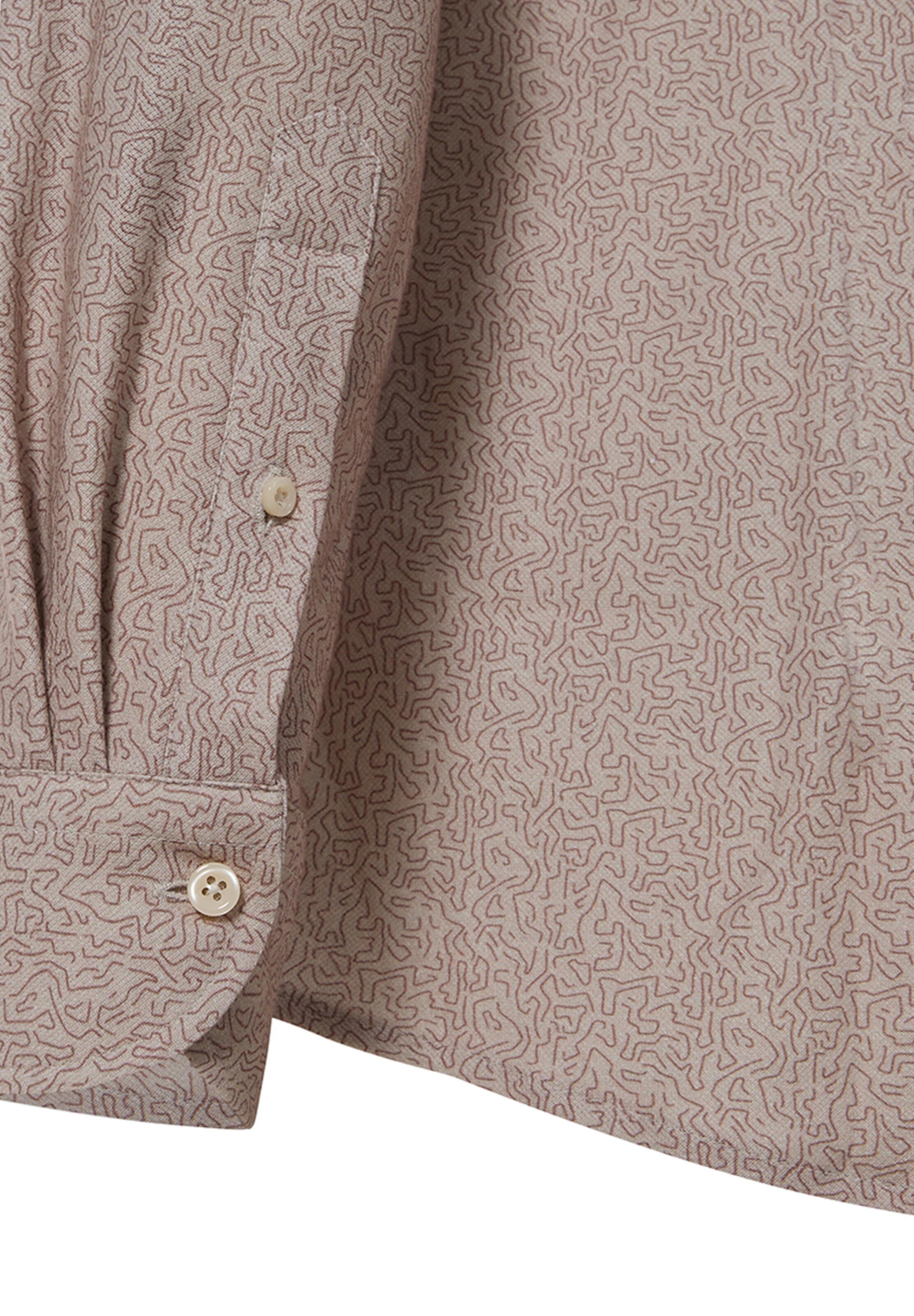 Baldessarini Slim fit Button Up Shirt in Brown