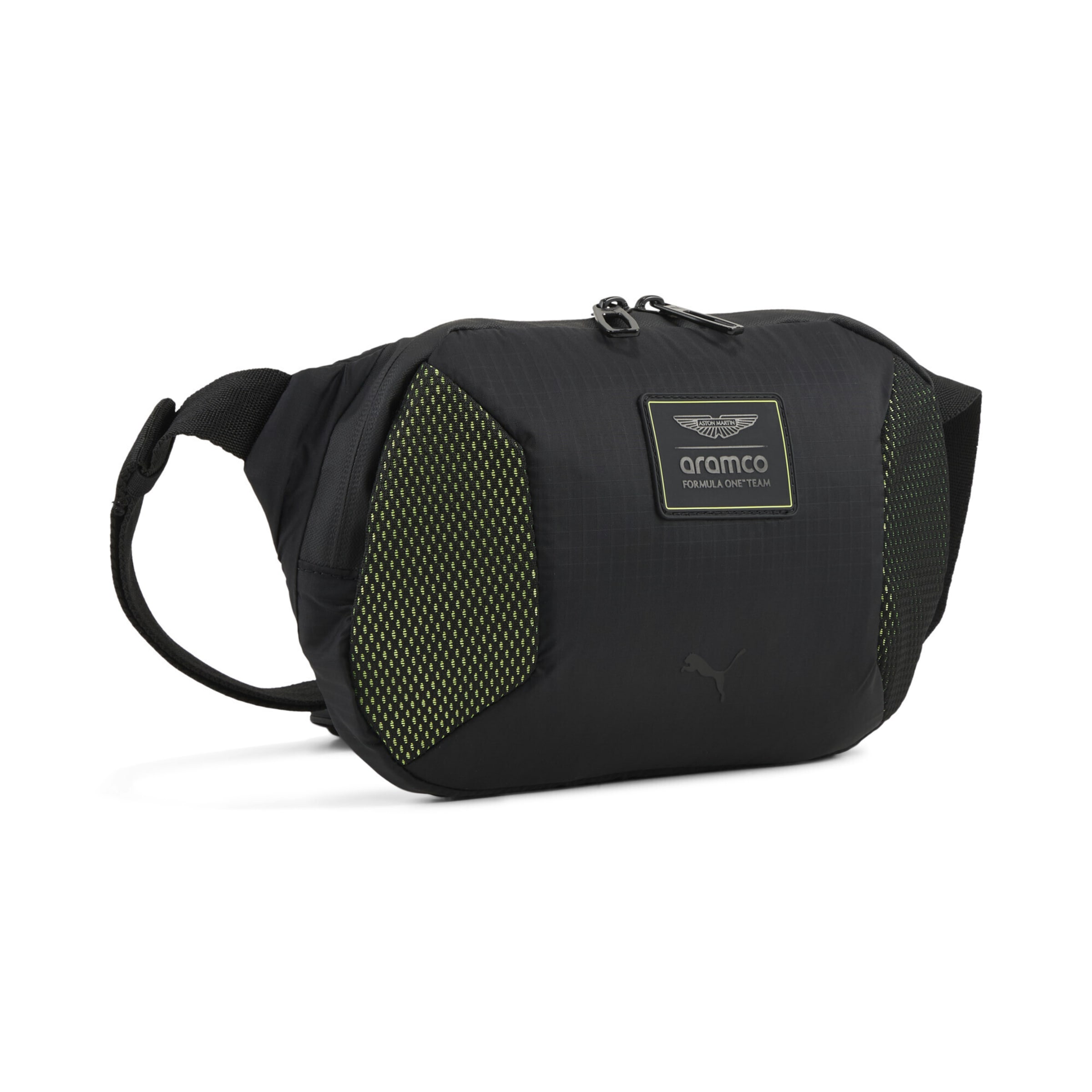 PUMA Sportgürteltasche 'PUMA x ASTON MARTIN ARAMCO F1® TEAM' in One Size in khaki / schwarz, Produktansicht