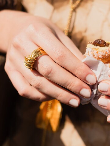 d'ecolife Essentials Ring 'Oriana' in Gold