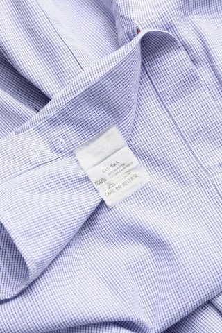 GIORGIO ARMANI Button Up Shirt in S in Blue