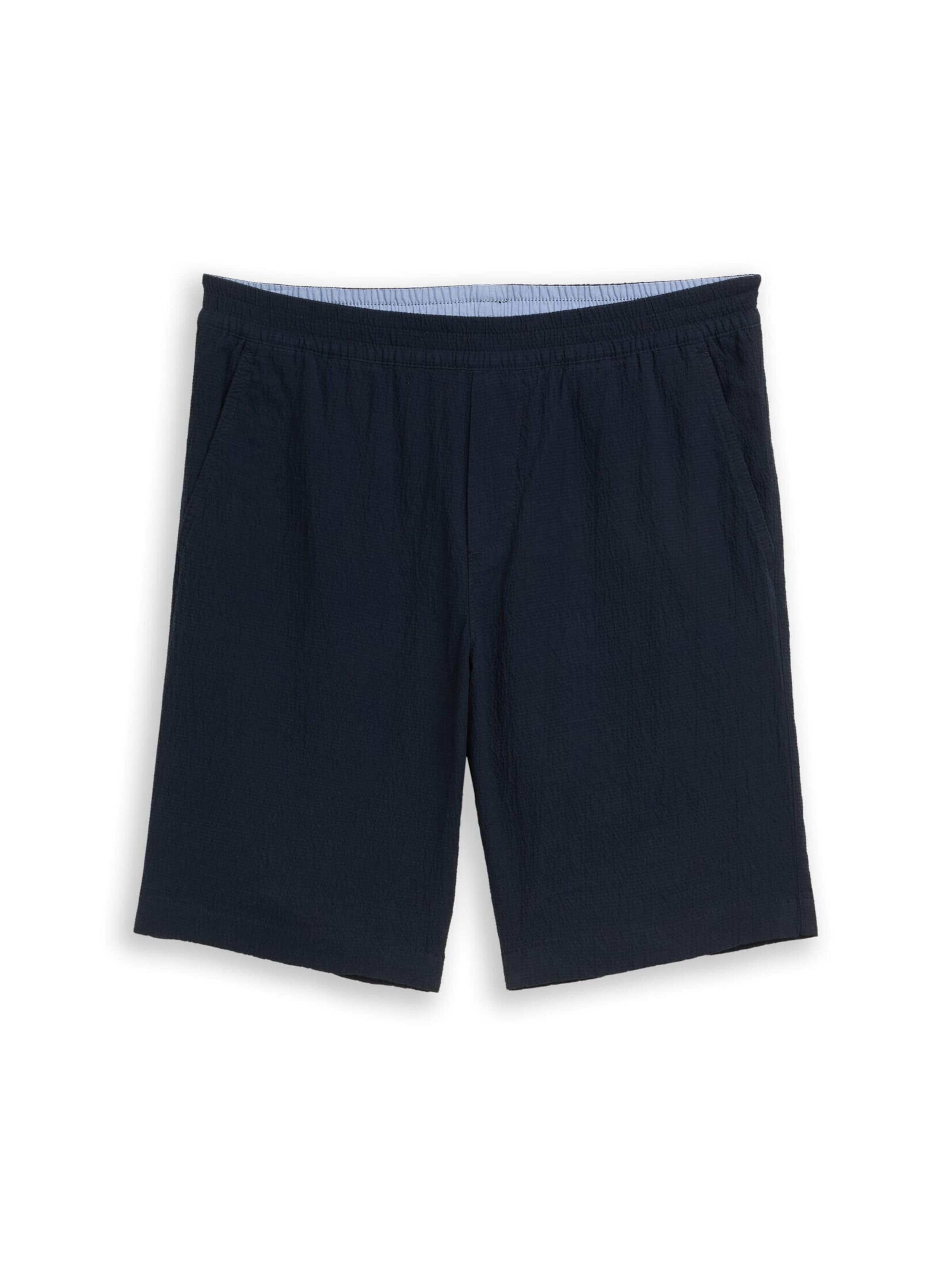 TOM TAILOR Regular Broek in Blauw: voorkant