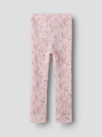 NAME IT Skinny Leggings 'NMFWANG' i lila