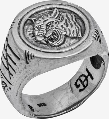 Haze&Glory Ring 'Tiger' in Silber: predná strana