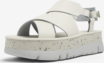 CAMPER Sandals ' Oruga Up ' in White: front