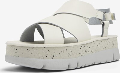 CAMPER Sandales ' Oruga Up ' en blanc, Vue avec produit