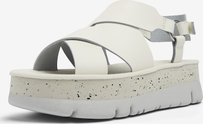 CAMPER Sandales ' Oruga Up ' en blanc, Vue avec produit