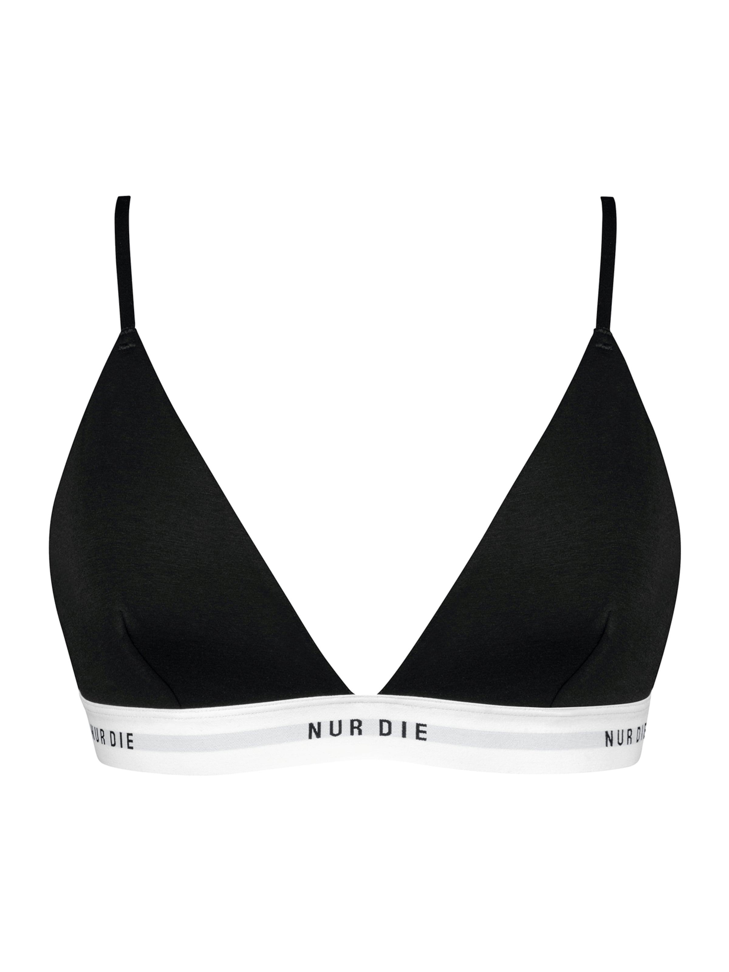 Soutien-gorge ' Sportiv ' Nur Die en noir : devant