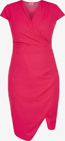 Karko Cocktail Dress ' ILONA ' in Pink: front