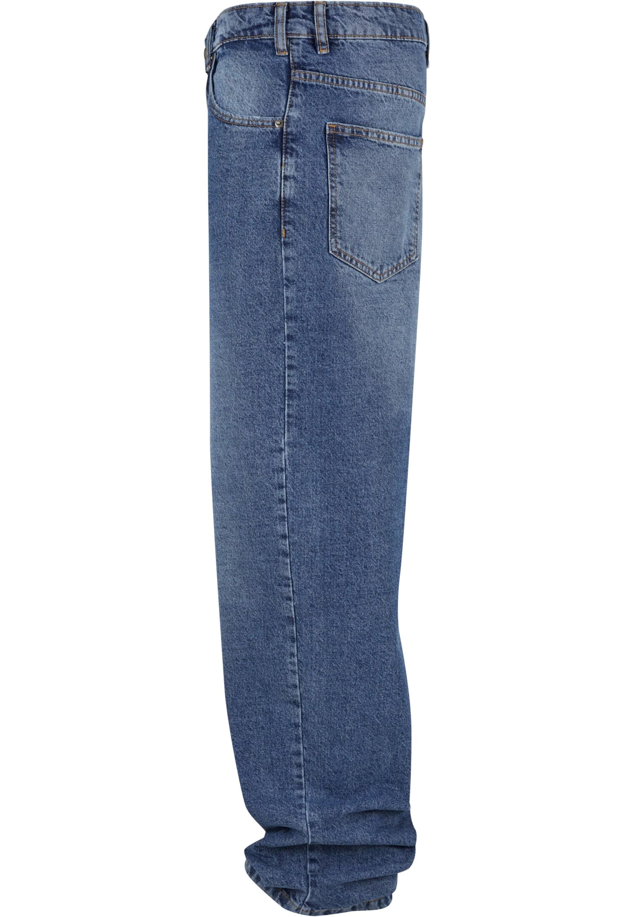 MJ Gonzales Ohlapna forma Kavbojke | modra barva