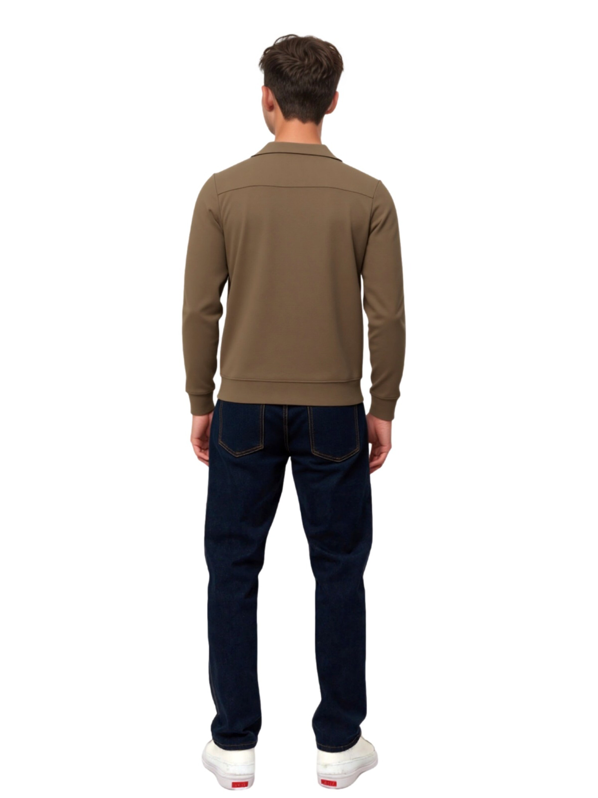 Key Largo Sweatshirt 'KLNICK' i brun