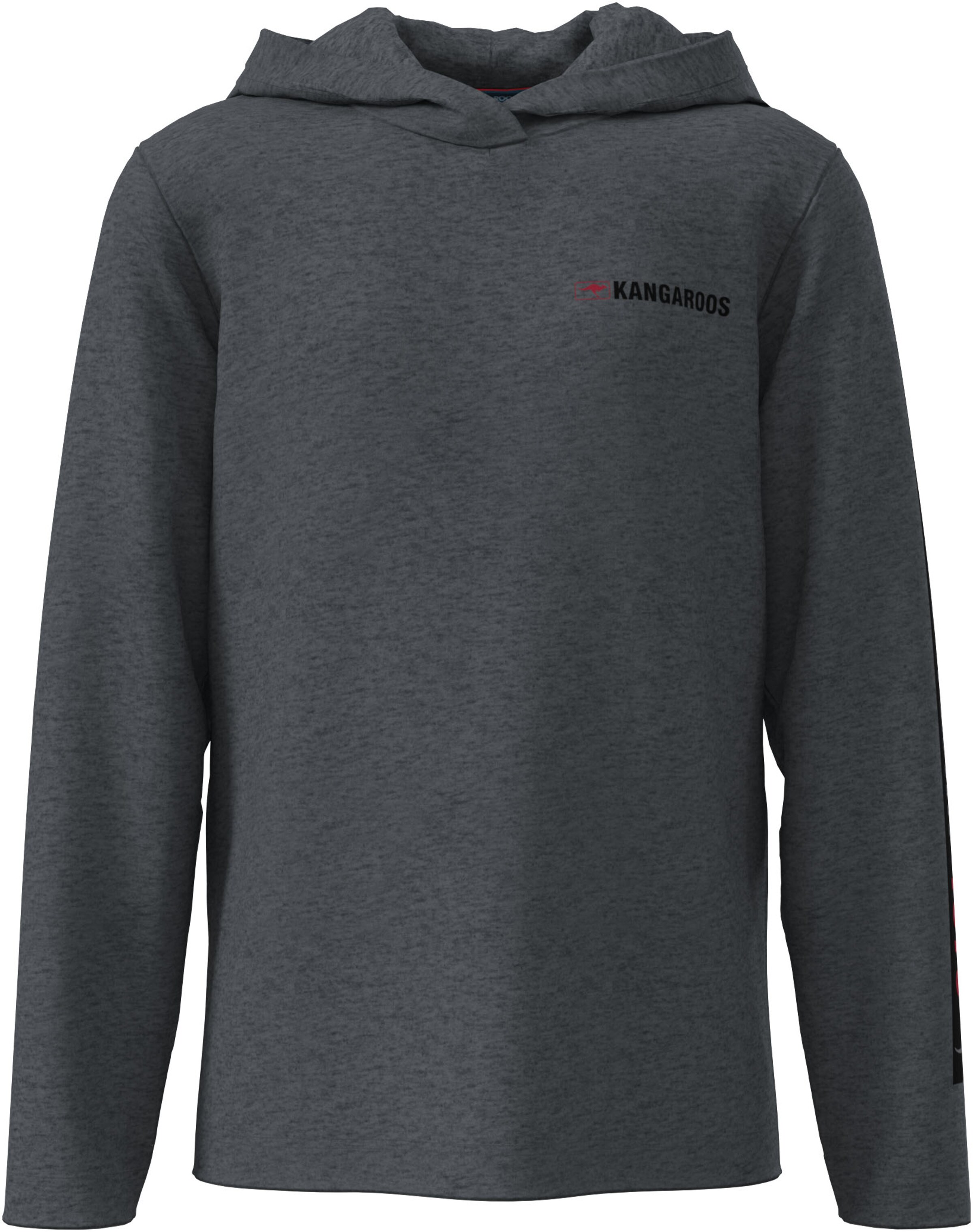 KangaROOS Sweatshirt in Grey: front