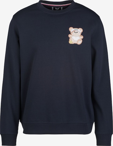 Sweat-shirt 'Nico' 19V69 ITALIA en bleu : devant