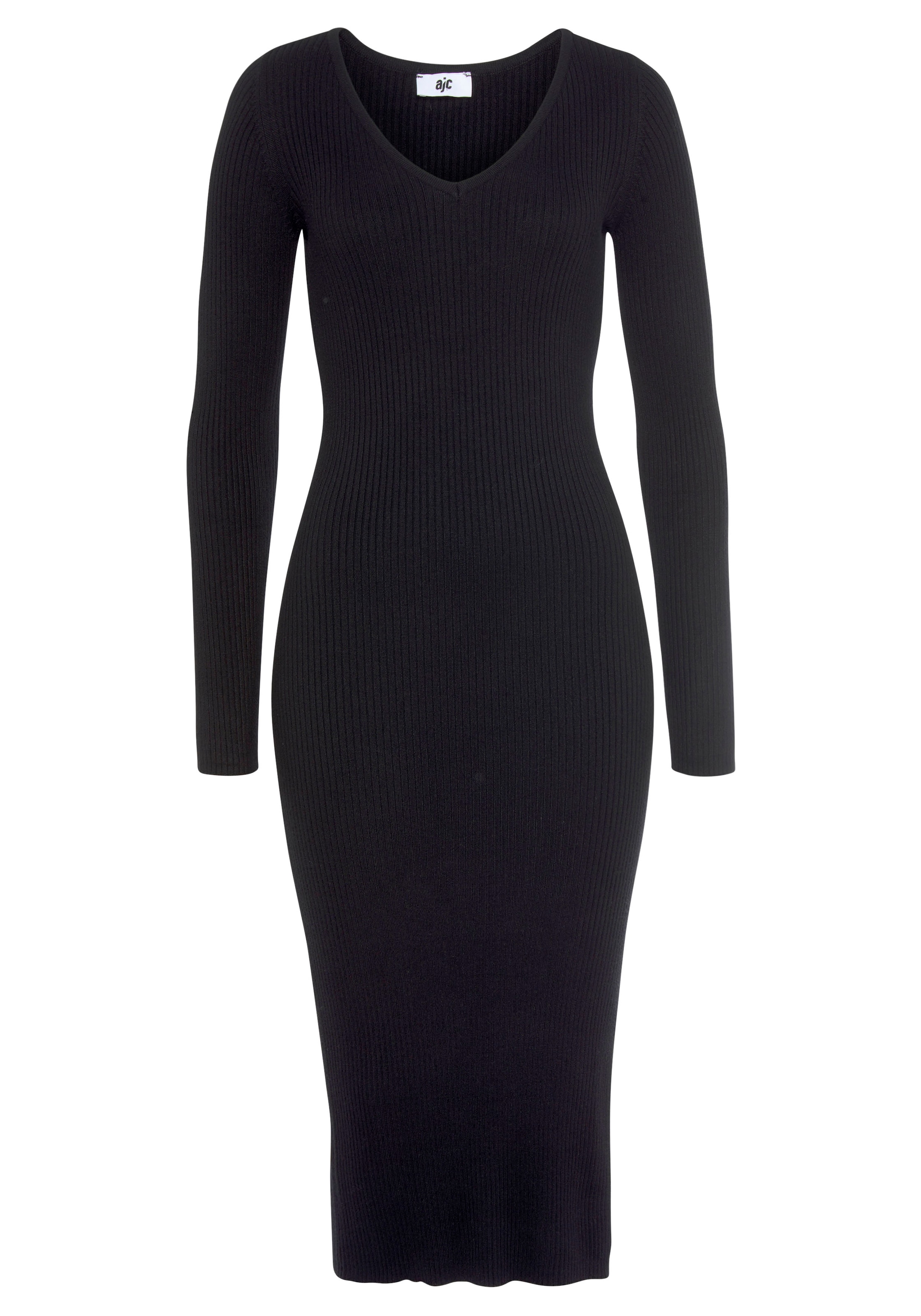 AJC Kleid in Schwarz: Vorderseite