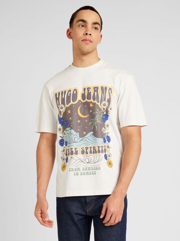 HUGO T-Shirt 'Nirito' in Weiß: predná strana