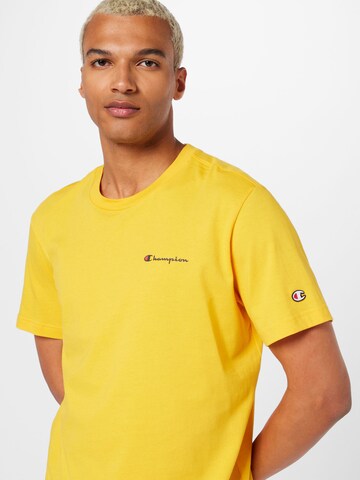 T-Shirt 'Legacy American Classics' Champion Authentic Athletic Apparel en jaune