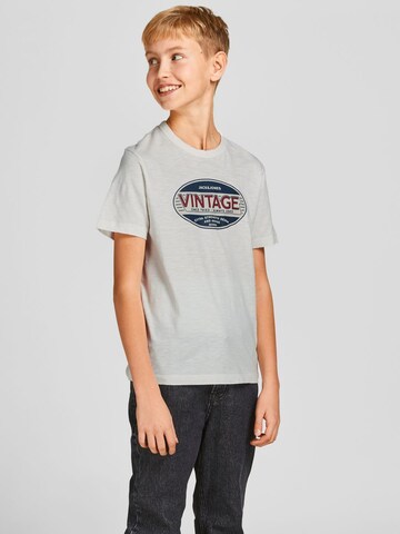 Jack & Jones Junior Tričko – bílá: přední strana