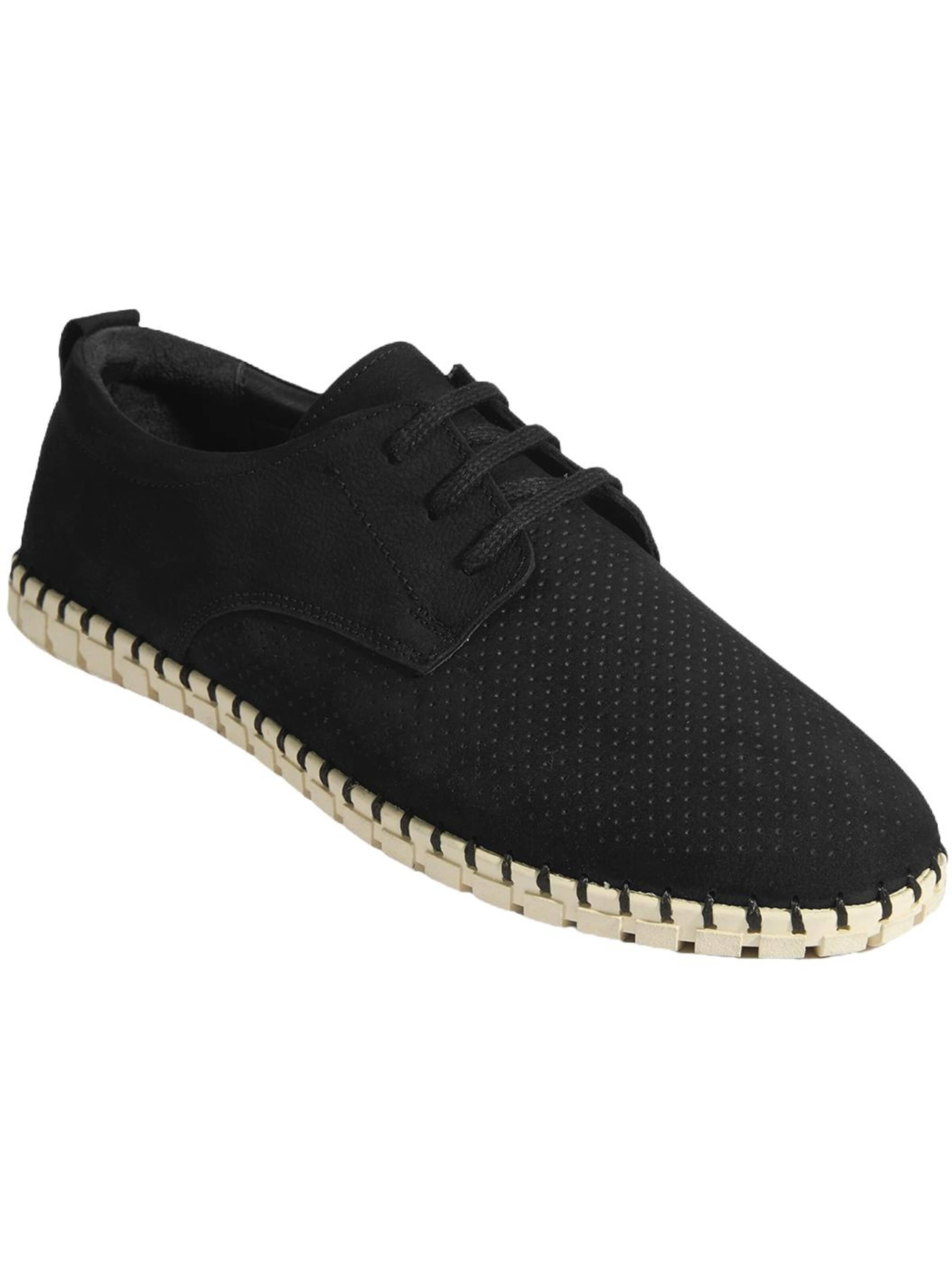 Slip on 'Beleg' Desa en noir : devant