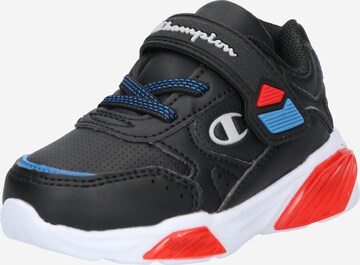 Champion Authentic Athletic Apparel Sneakers 'Wave B TD' in Black: front