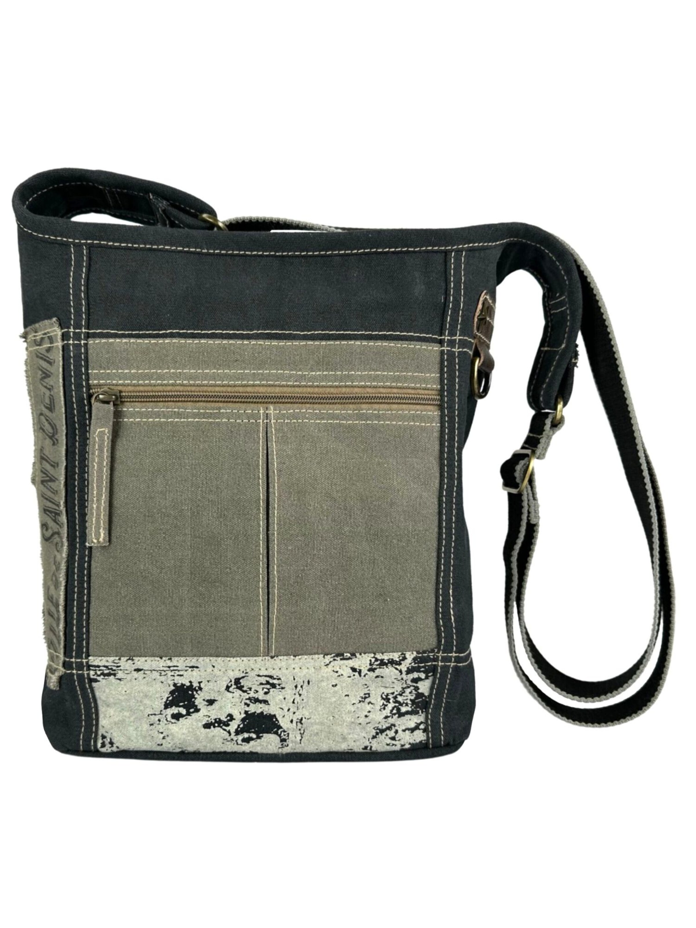 Sunsa Crossbody Bag 'Sunsa' in Black: front
