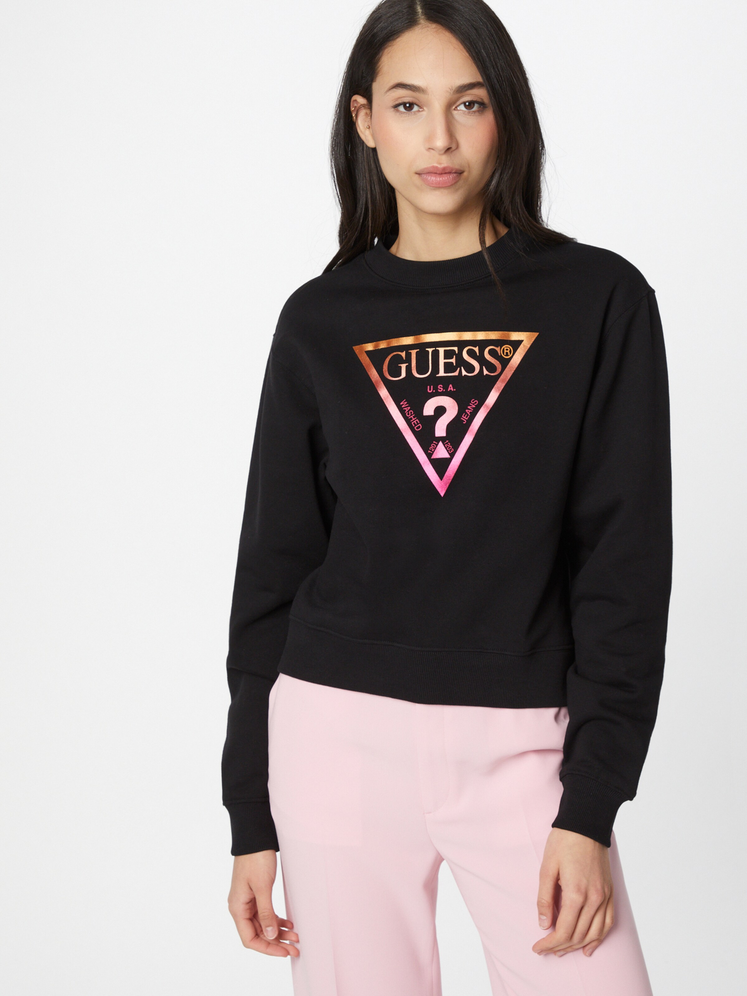 guess sweatshirt white
