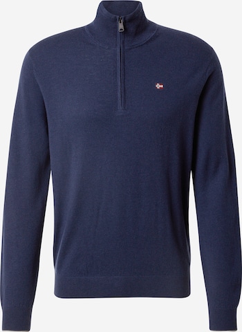 NAPAPIJRI Sweater 'DAMAVAND' in Blue: front