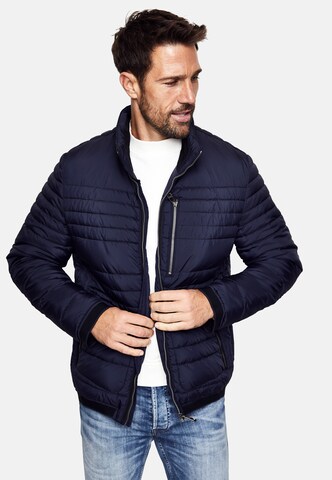 NEW CANADIAN Performance Jacket in Blue: front