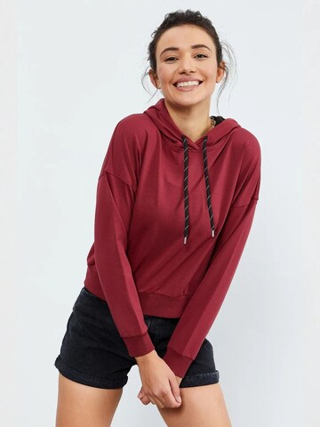 Tommy LifeSweater majica 'Sweatshirts' - crvena boja