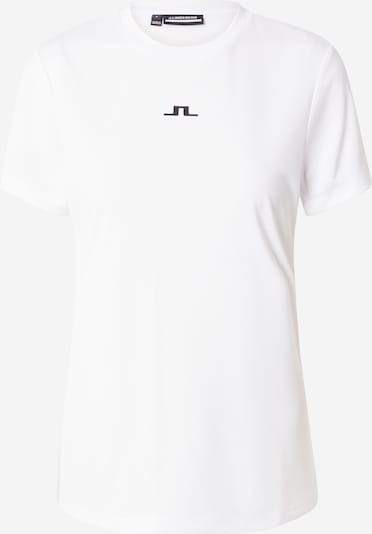 Tricou funcțional 'Ada' J.Lindeberg pe negru / alb, Vizualizare produs