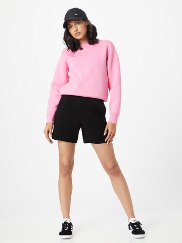 GUESS Sweatshirt 'NEW ELLY' in Pink