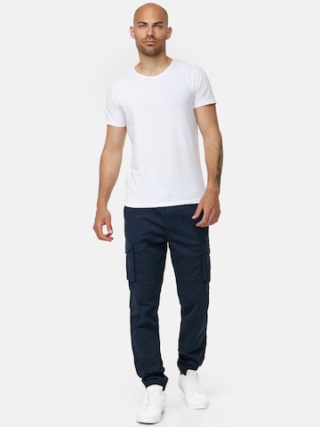 Tazzio Regular Cargohose 'A300' in Blau