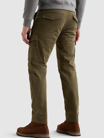 PME Legend Normalny krój Spodnie 'Nordrop tapered fit cargo pants' w kolorze zielony