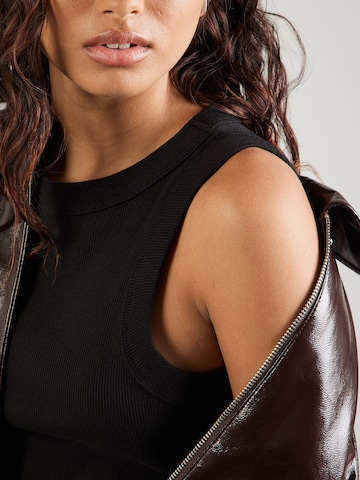 TOPSHOP Top - fekete