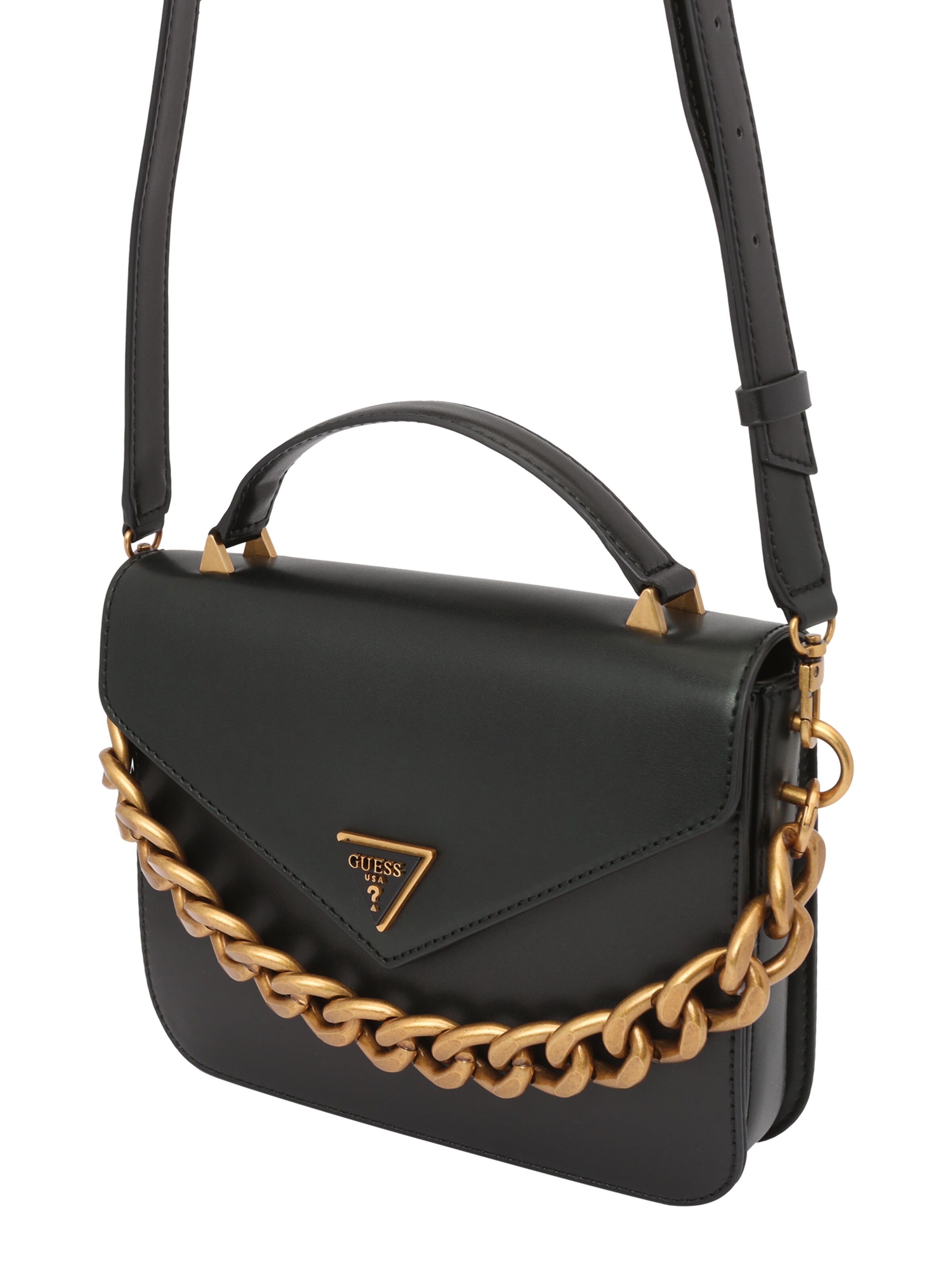 Borsa a mano 'Retour' di GUESS in nero