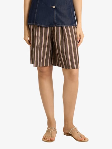 ViCOLO Regular Pants in Brown: front