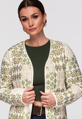 Ombre Between-season jacket in White