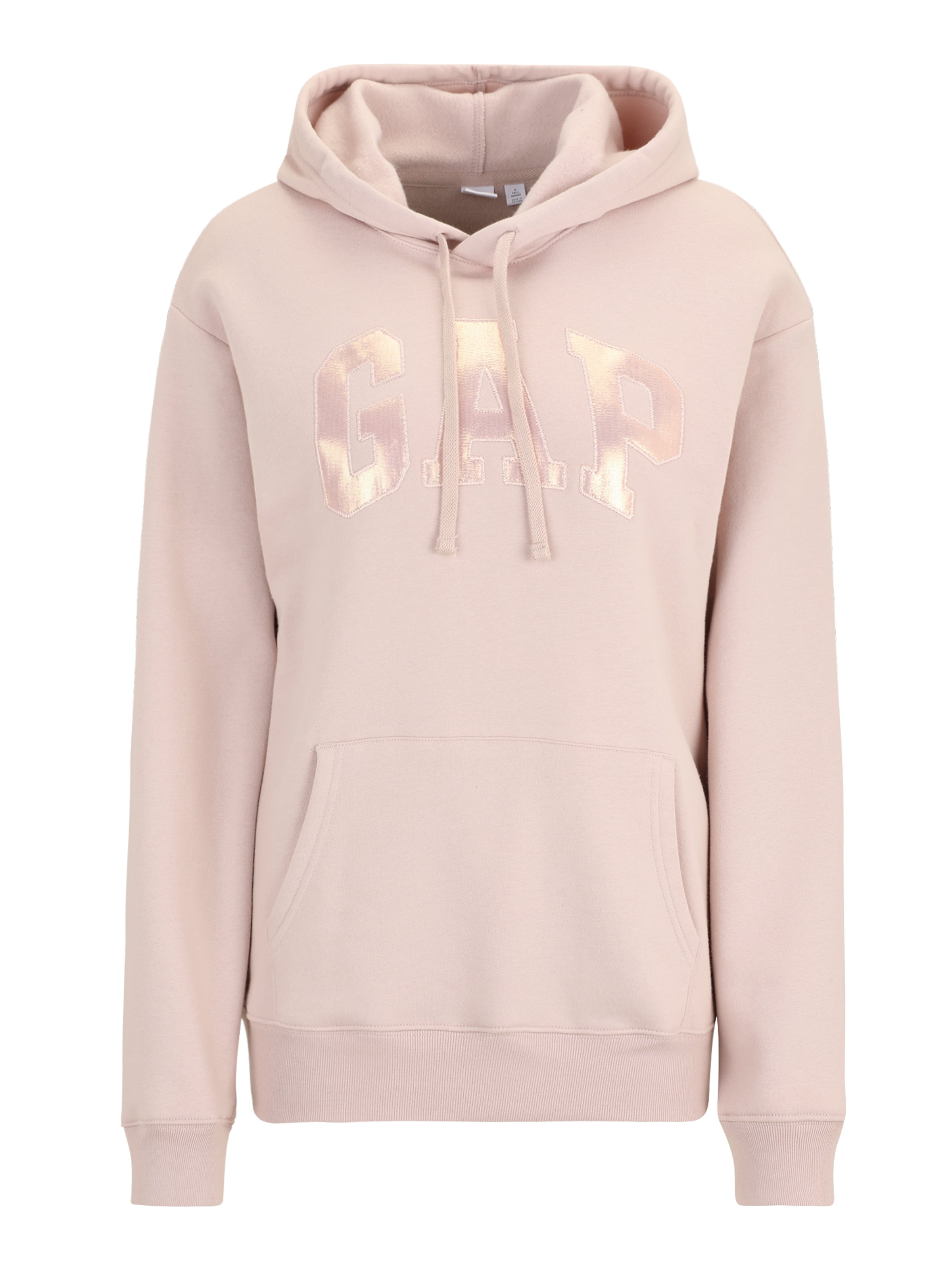 Sweat-shirt 'HERITAGE' Gap Petite en rose : devant