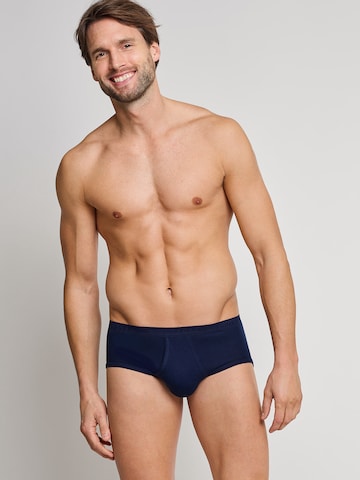 uncover by SCHIESSER Panty 'Original Classics Sport' in Blue: front