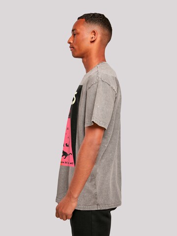 F4NT4STIC Shirt 'Aristocats Get With The Cats' in Grijs