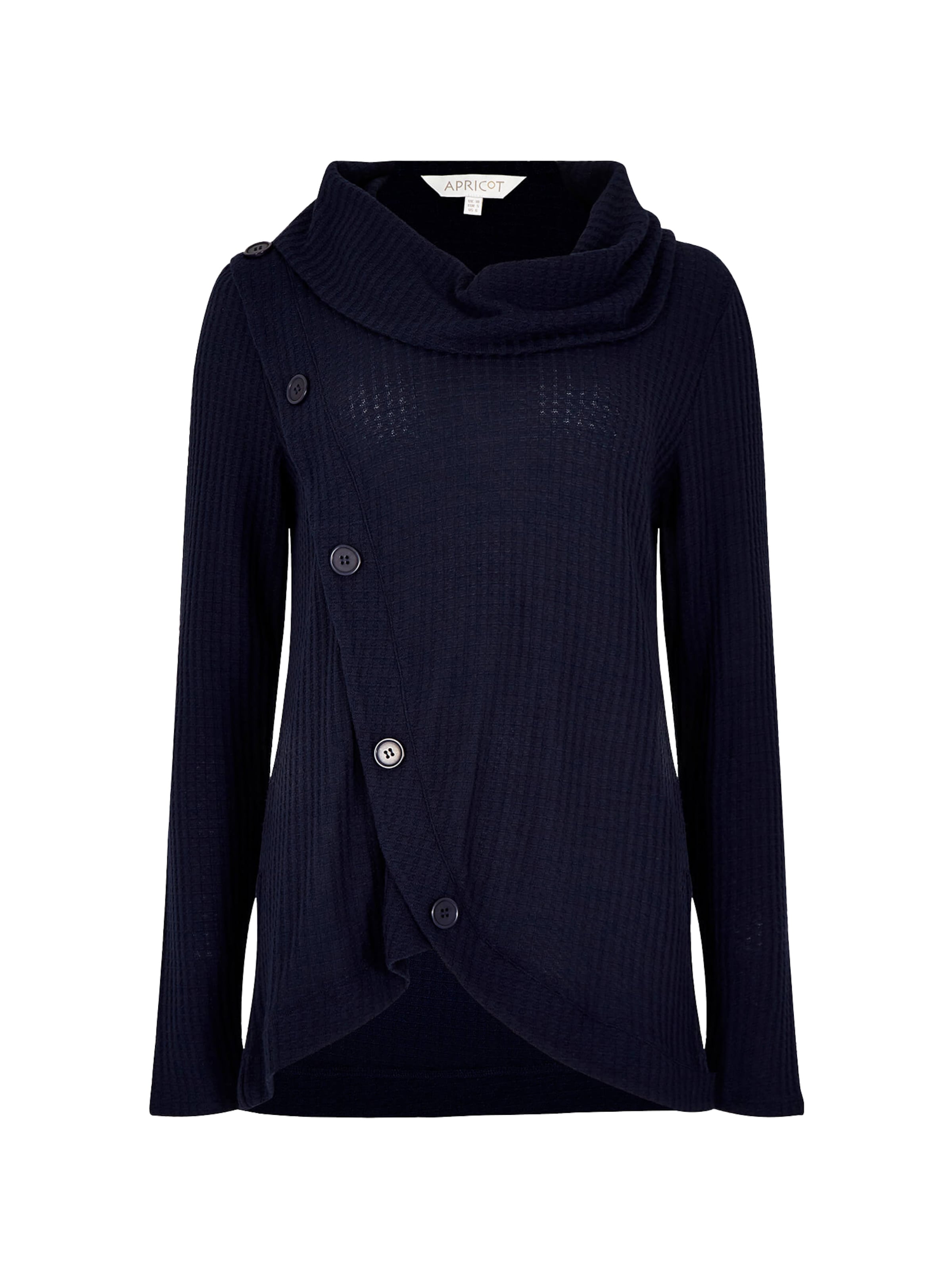 Apricot Pullover in Blau: Vorderseite