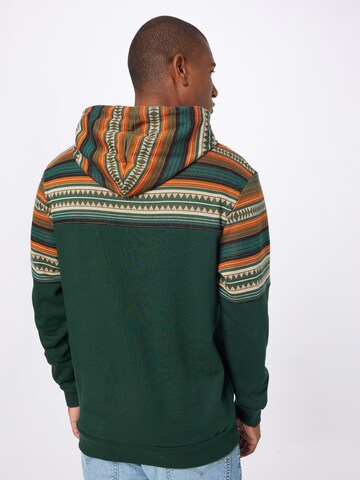 Iriedaily Sweatshirt 'Vintachi Block' in Groen