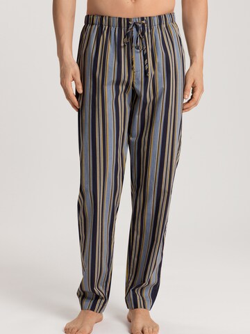 Hanro Pyjamabroek ' Night & Day ' in Blauw: voorkant