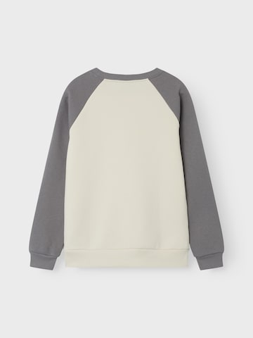 NAME IT Sweatshirt i hvid