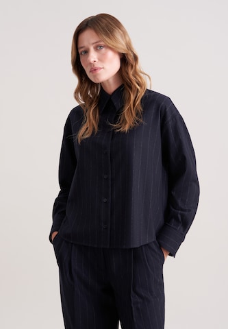 SEIDENSTICKER Blouse in Blauw: voorkant