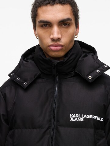 KARL LAGERFELD JEANS Зимняя куртка в Черный