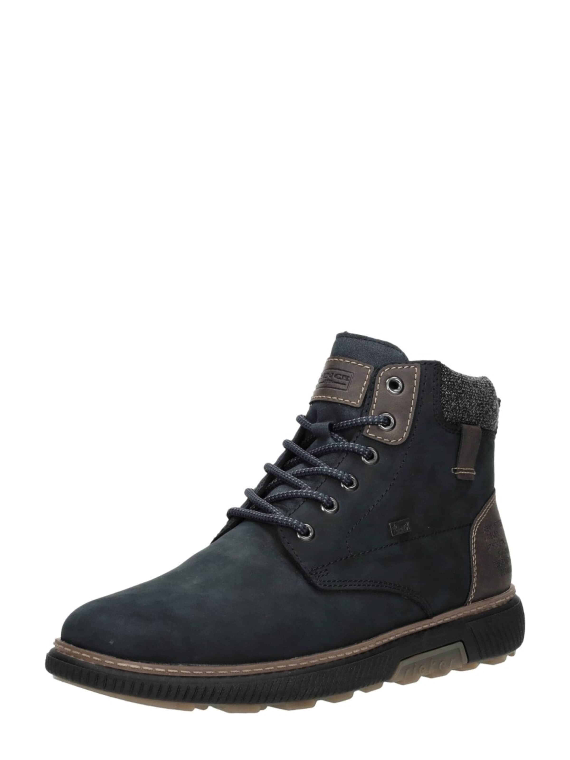 Bottes à lacets 'Veterschoenen Hoog' Rieker en bleu